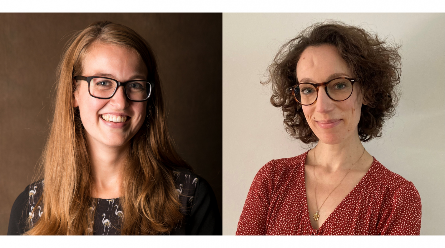 Portretfoto's (kleur) Chantal Wiepjes en Evelien Boekhout-Berends