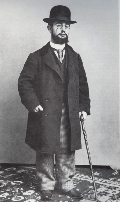 Foto (zwart-wit) Henri de Toulouse-Lautrec
